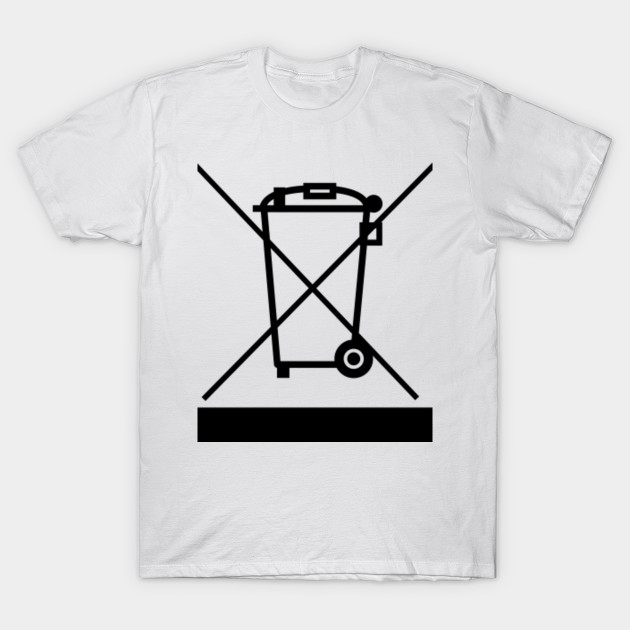 LIMITED EDITION. Exclusive Crossed Out Wheelie Bin Mark Crossed Out